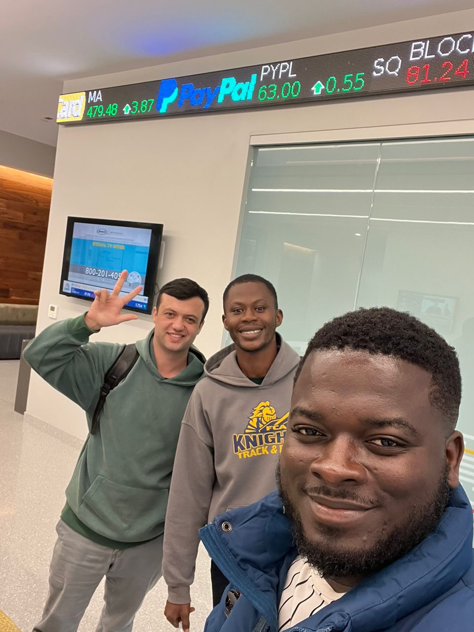 Student visa approval moment